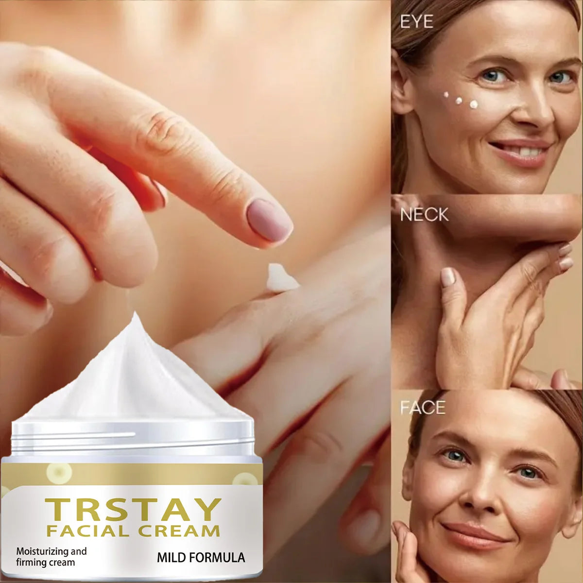 Moisturizing & Firming Face Cream - Mild Formula