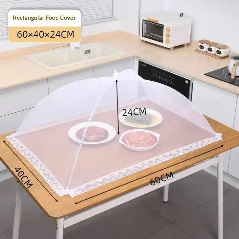 Folding Mesh Food Cover – Reusable Pop-Up Tent