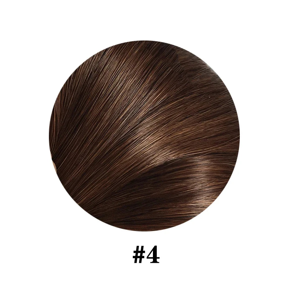 Straight Remy Human Hair Clip-In Extensions – Full Head Set, 8 Pieces
