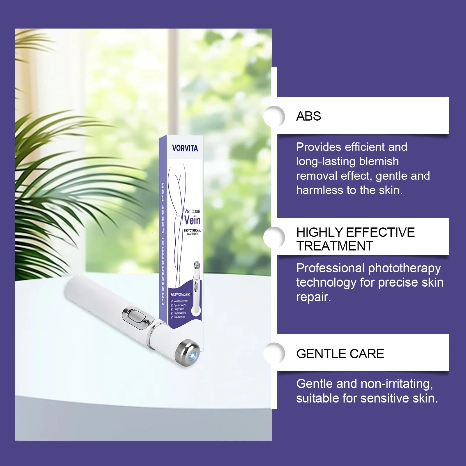 Skin Care Pen – Soothes Leg Discomfort, Nourishes & Softens Skin