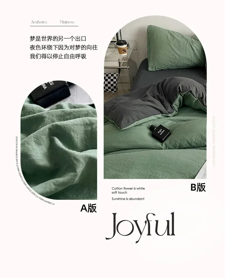 Duvet Cover with pillowcases and sheet