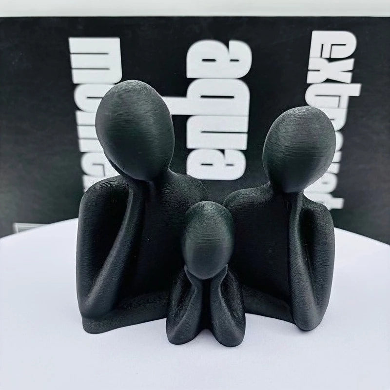 Abstract Minimalist 3D Cozy Art Ornament