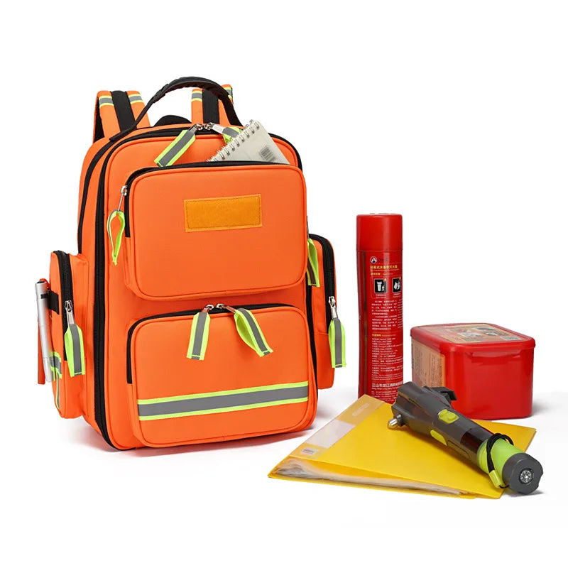 First Aid Backpack - Large Capacity Storage