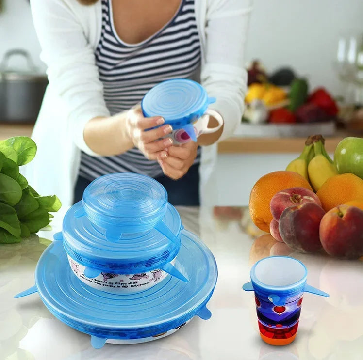 Silicone Stretch Lid - Can Be Reused