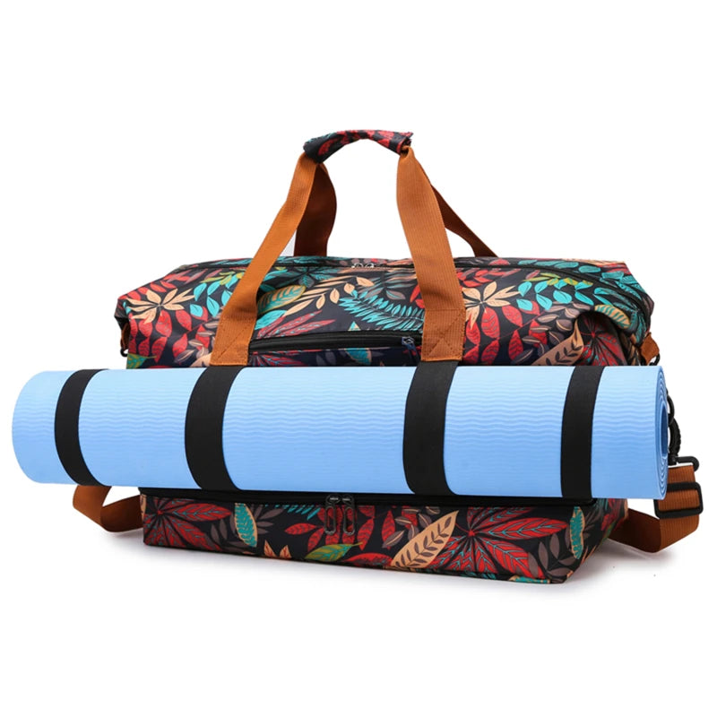 Sports Fitness Bag with Dry-Wet Separation