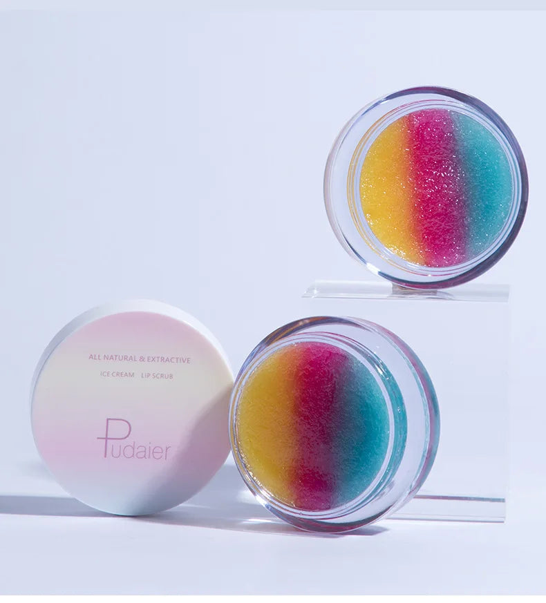 Lips Scrub, Exfoliating, Gentle Moisturizing - Lip Stick Brush