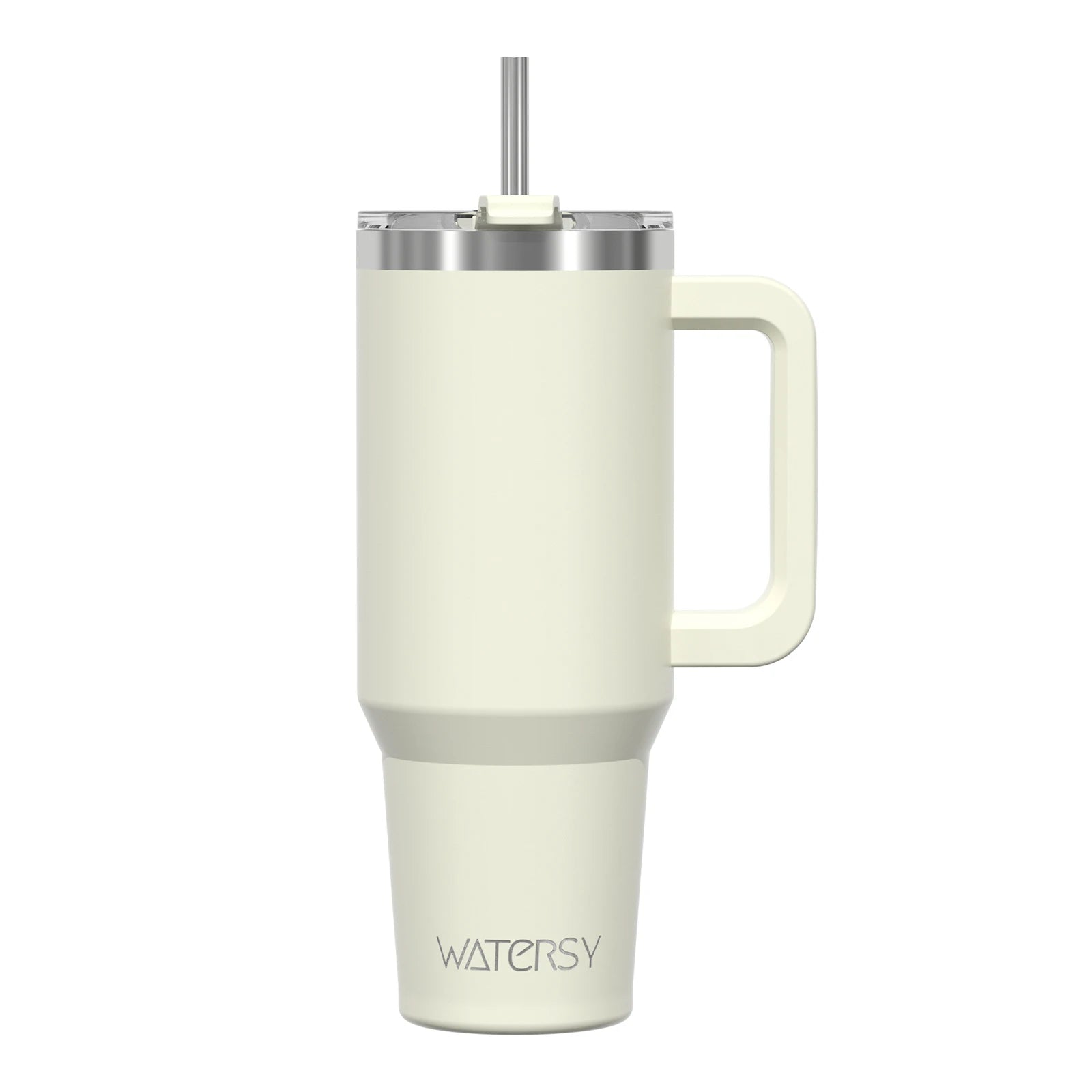 591ml Stainless Steel Insulated Tumbler with Handle & Straw