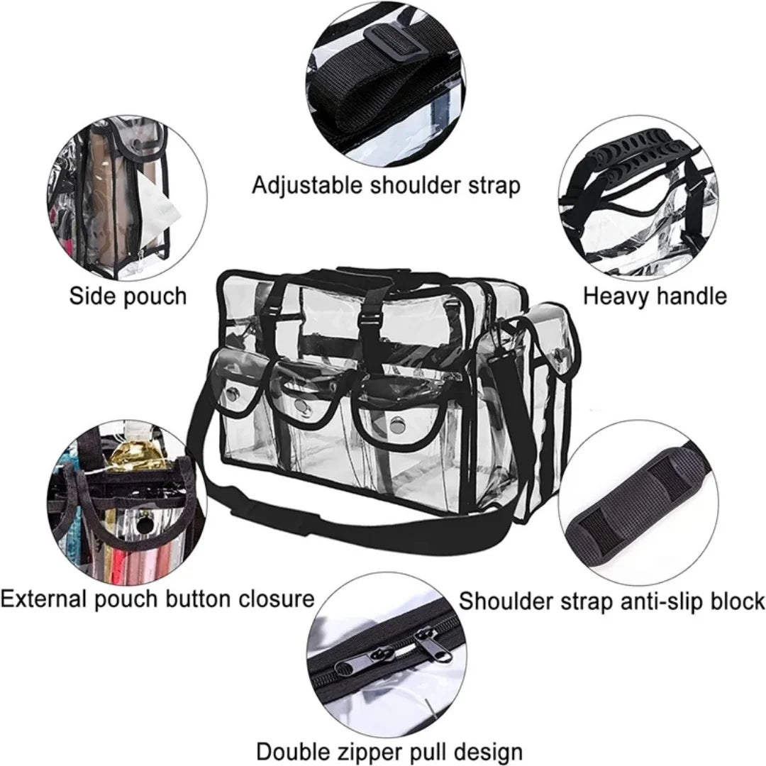 Transparent Waterproof Storage Bag – Airtight Organiser for Home & Travel