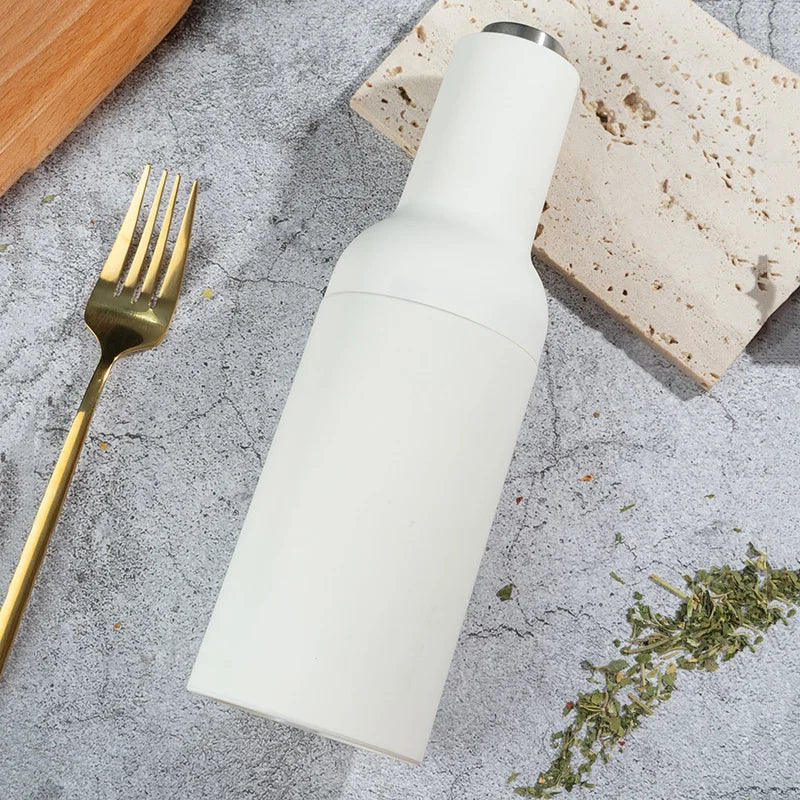 Electric Salt & Pepper Grinder Set – USB Rechargeable