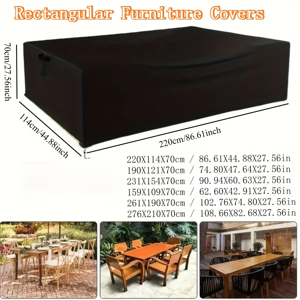 All-Season Outdoor Patio Furniture Covers – Waterproof & UV Resistant
