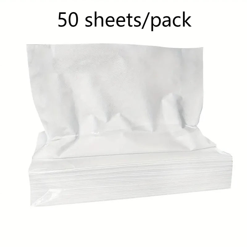 Tissue Packs - 50 Sheets Each, Home, Hotel & Car Use