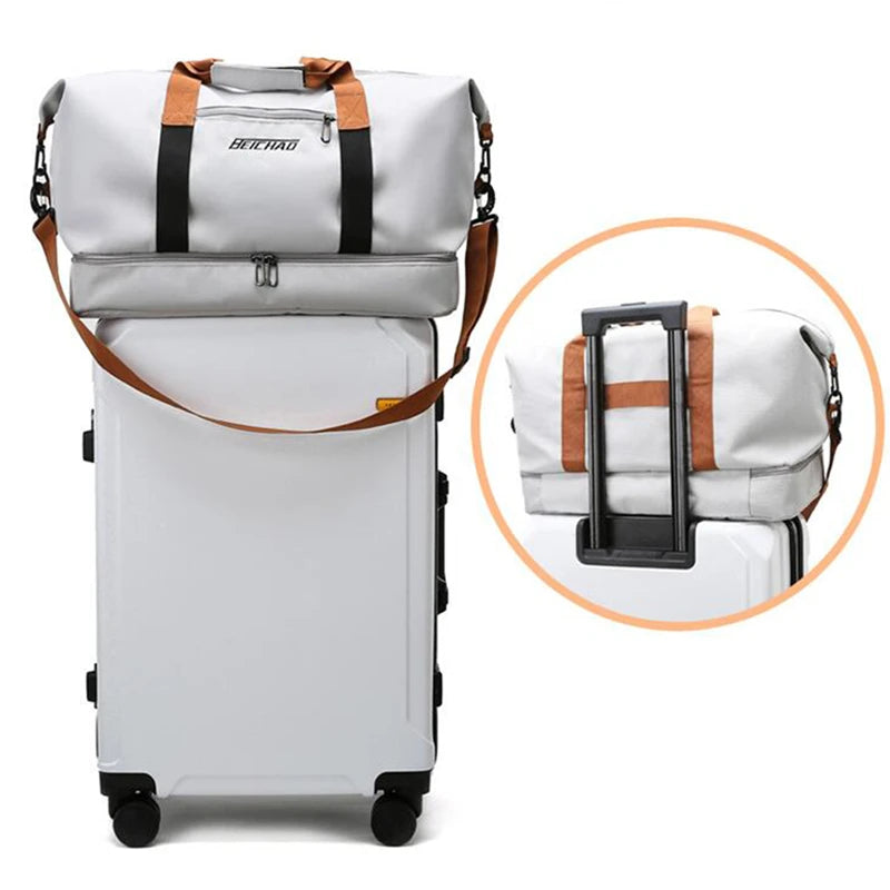 Sports Fitness Bag with Dry-Wet Separation