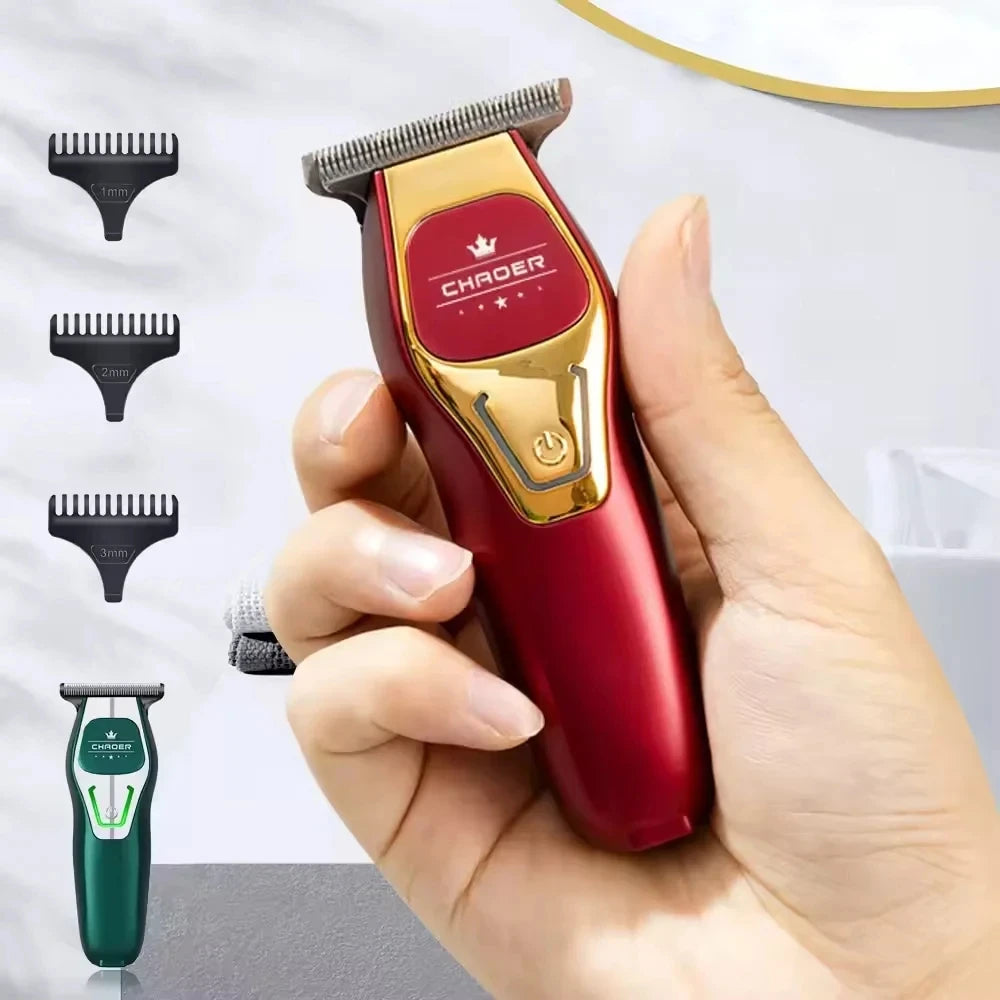 Mini Portable Rechargeable Electric Hair Clipper – Cordless Trimmer