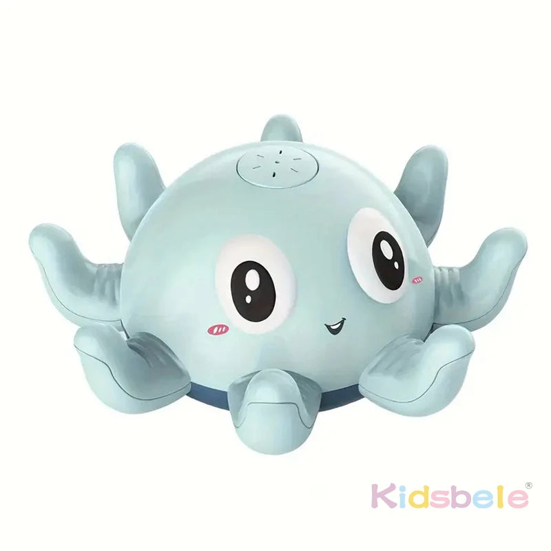 Light-Up Musical Octopus Baby Bath Spray Toy