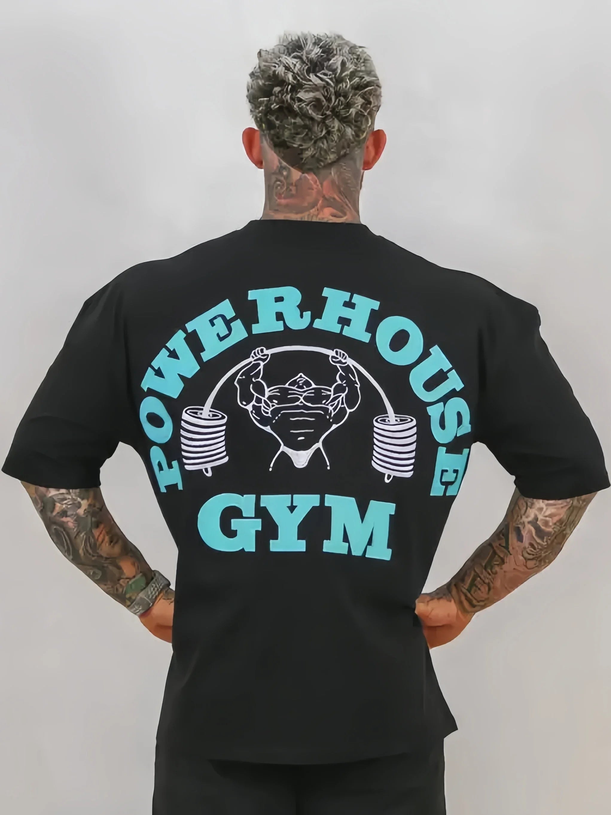 Men's Breathable Cotton Fitness T-Shirt