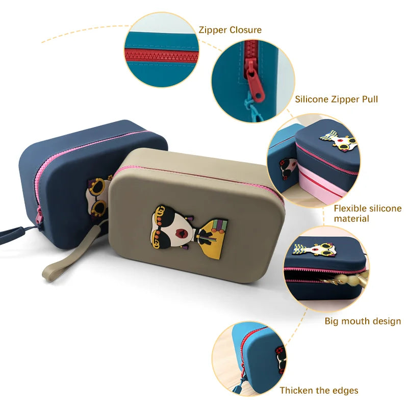Silicone Makeup Pouch