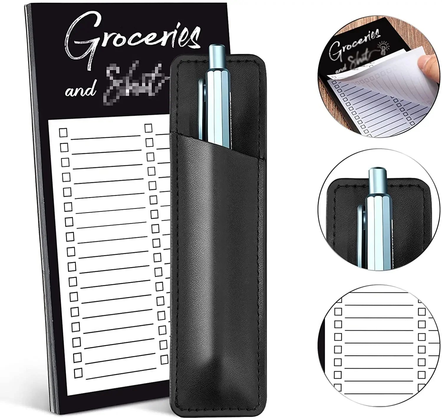 50-Sheet Magnetic Notepad – Fridge To-Do List Pad