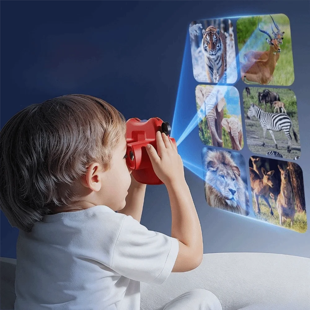 6-Reel 3D Stereoscopic Viewer – Educational Kids Toy