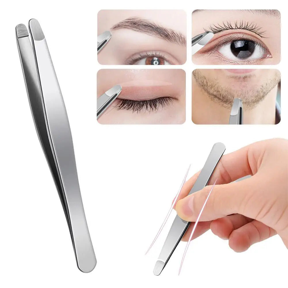 Non-Slip Stainless Steel Tweezers