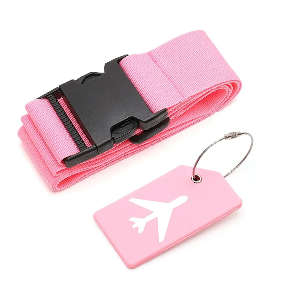 Adjustable Luggage Strap Set