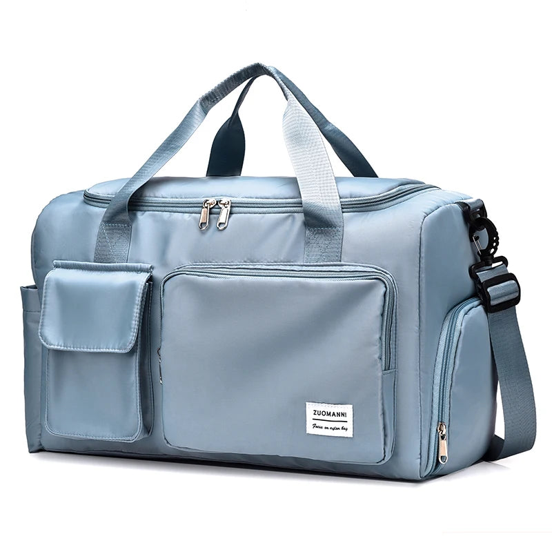 Duffle Bag with Shoe Compartment