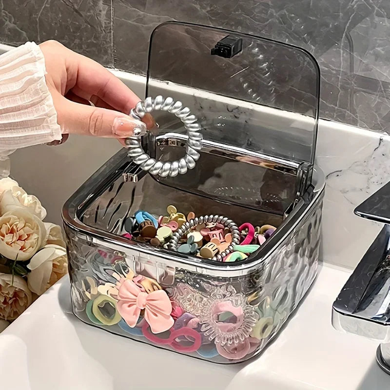 Clear Acrylic Hair Accessories Storage Box