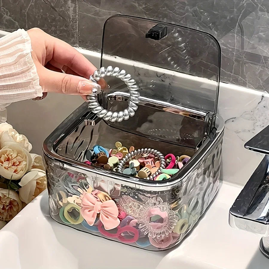 Clear Acrylic Hair Accessories Storage Box