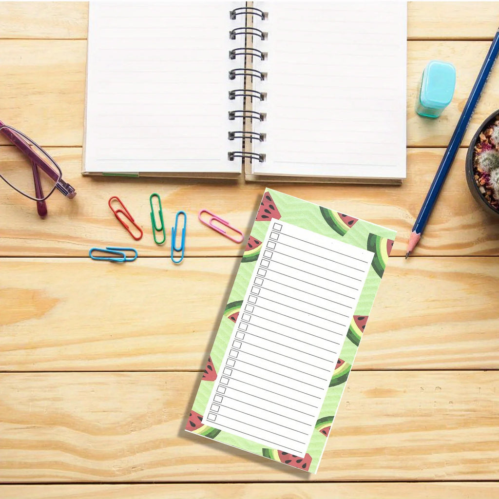 Magnetic Fridge Notepad – 50 Sheets, Grocery & To-Do List