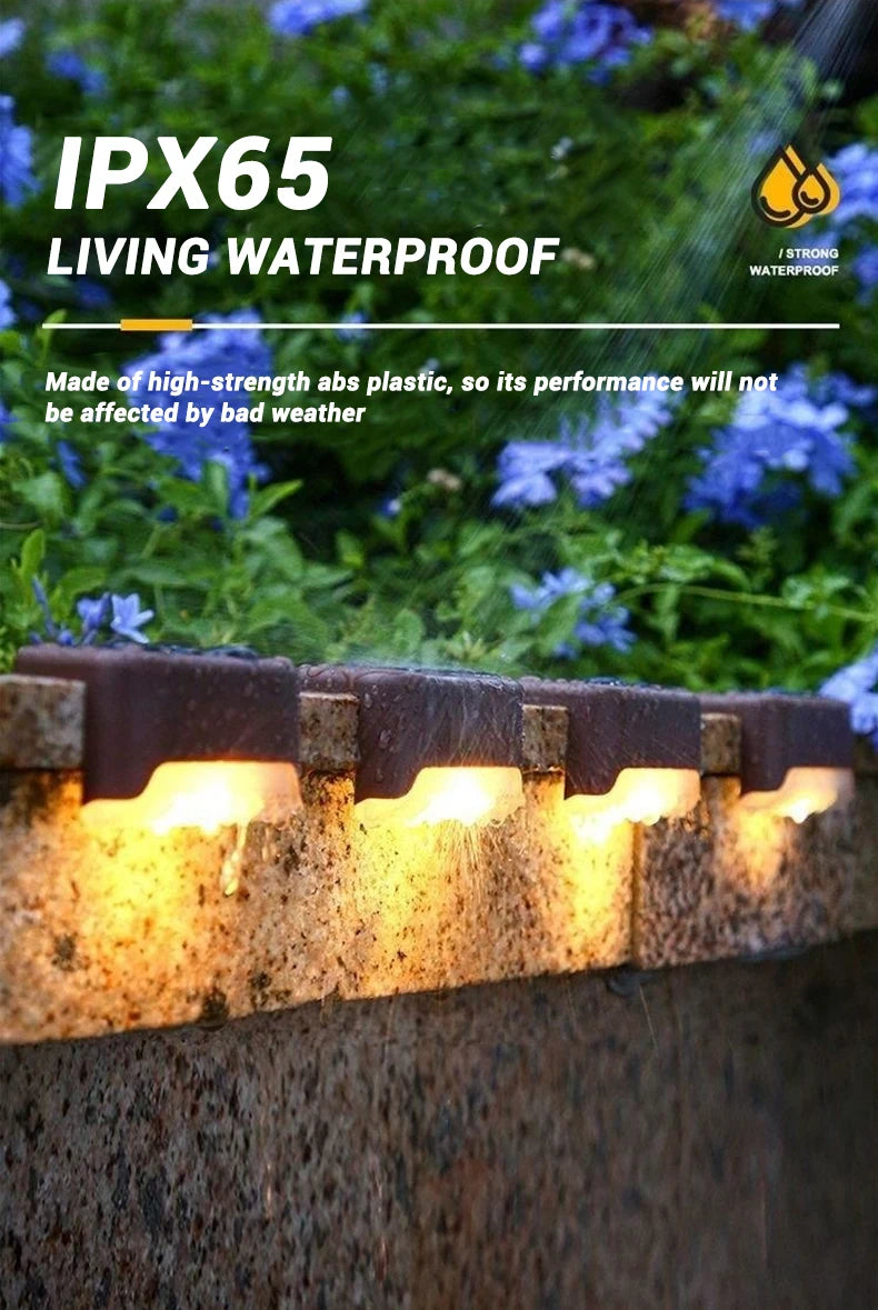 Waterproof Outdoor Solar LED Lights (Pack of 1–12)