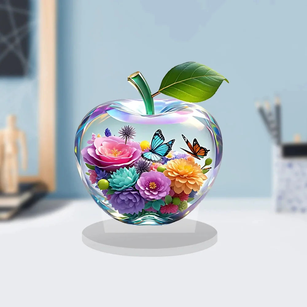 Clear Crystal Figurine Paperweight
