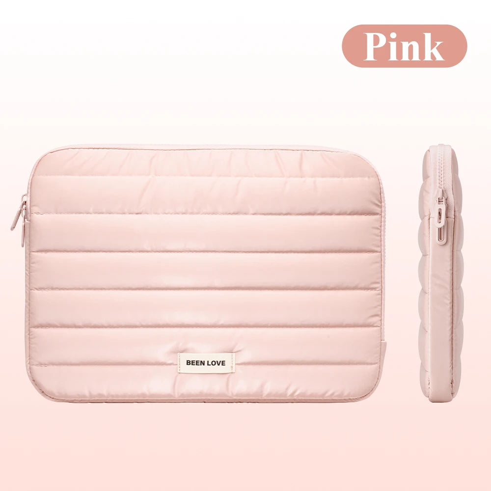 13/14 Inch Puffy Laptop Sleeve for MacBook Air iPad Pro