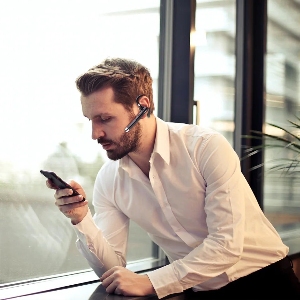 Wireless Bluetooth Earphones with Built-in Microphone – Hands-Free Calling