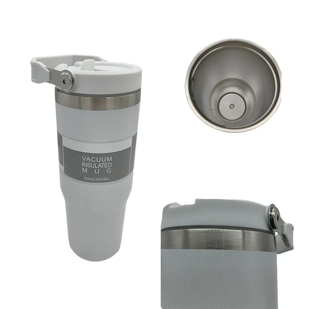 Stainless Steel Vacuum Tumbler with Lid – 20oz or 30oz