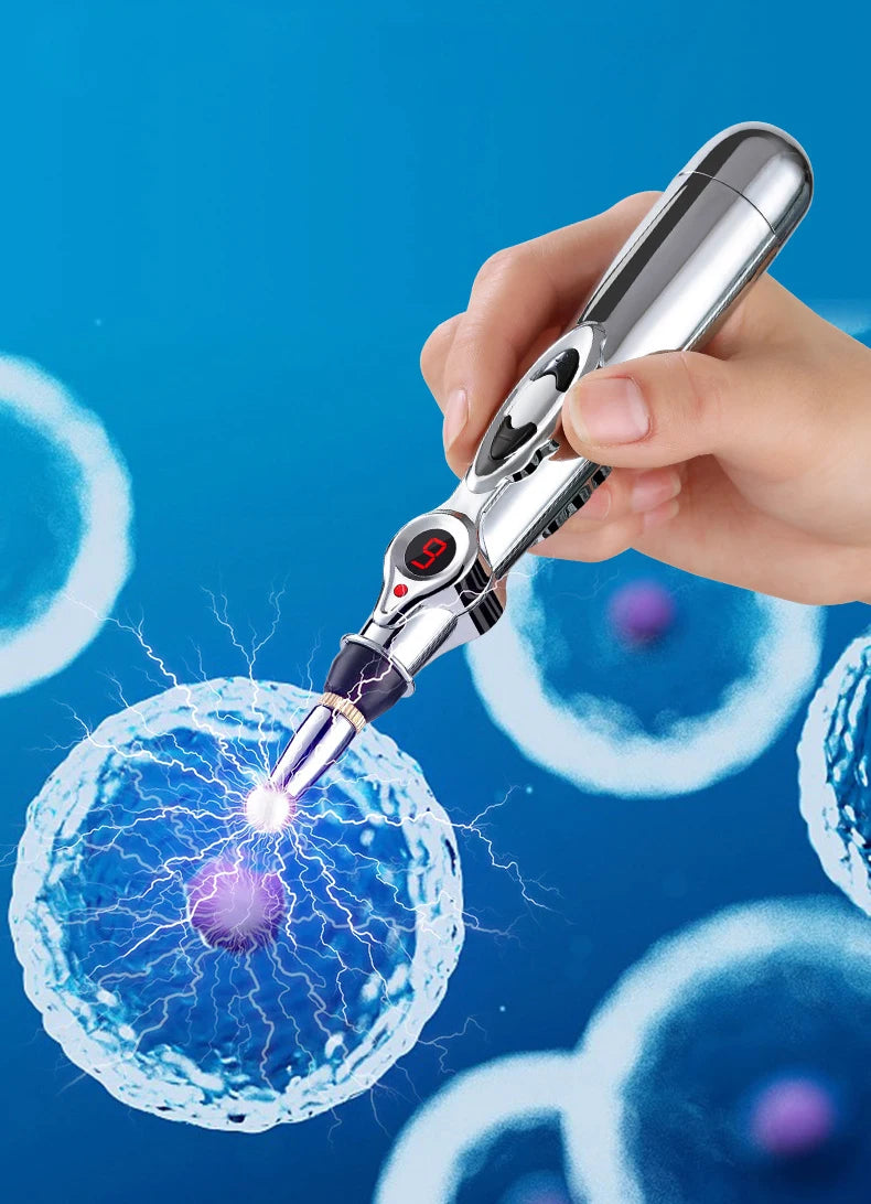 Electronic Acupuncture Point Massage Pen – Pain Relief & Meridian Therapy