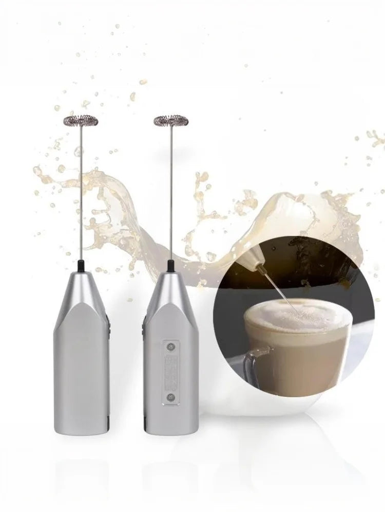 Mini Electric Milk Frother & Whisk Beater