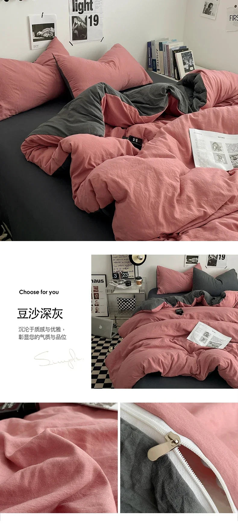 Duvet Cover with pillowcases and sheet
