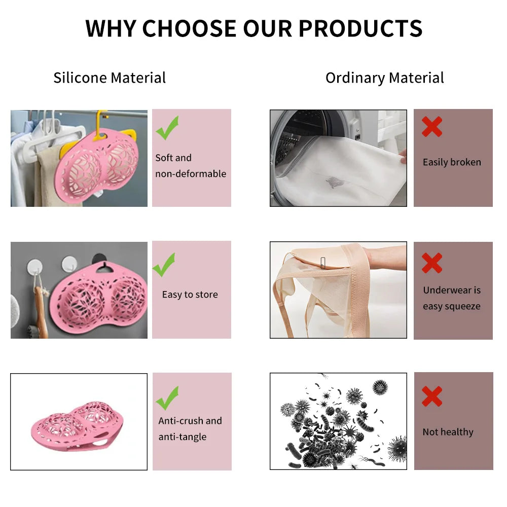 Silicone Bra Washing Bag