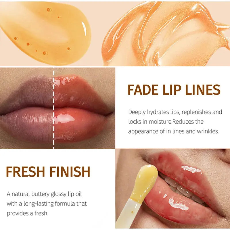 Honey Lip Balm - Longlasting Moisturizing With Transparent Pearlescent