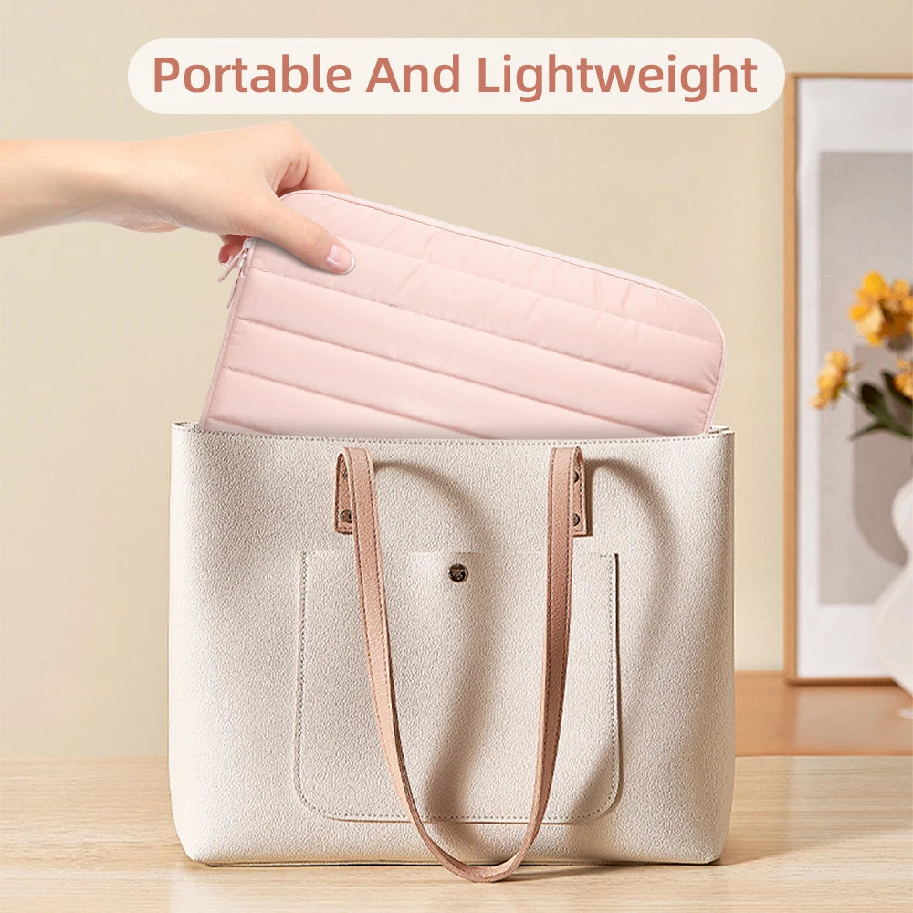 13/14 Inch Puffy Laptop Sleeve for MacBook Air iPad Pro