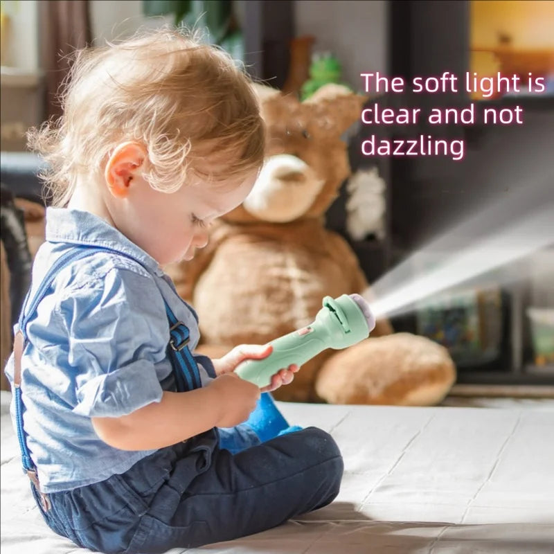 Children's Luminous Cartoon Projector – Night Light Toy