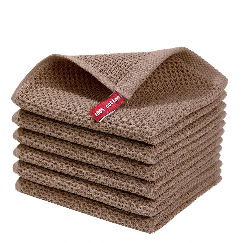 Soft Absorbent Cotton Kitchen Dishcloth