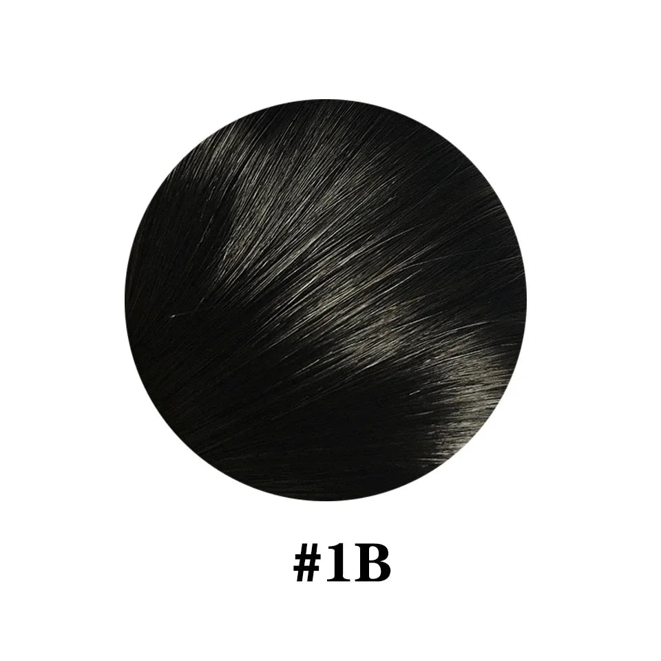 Straight Remy Human Hair Clip-In Extensions – Full Head Set, 8 Pieces
