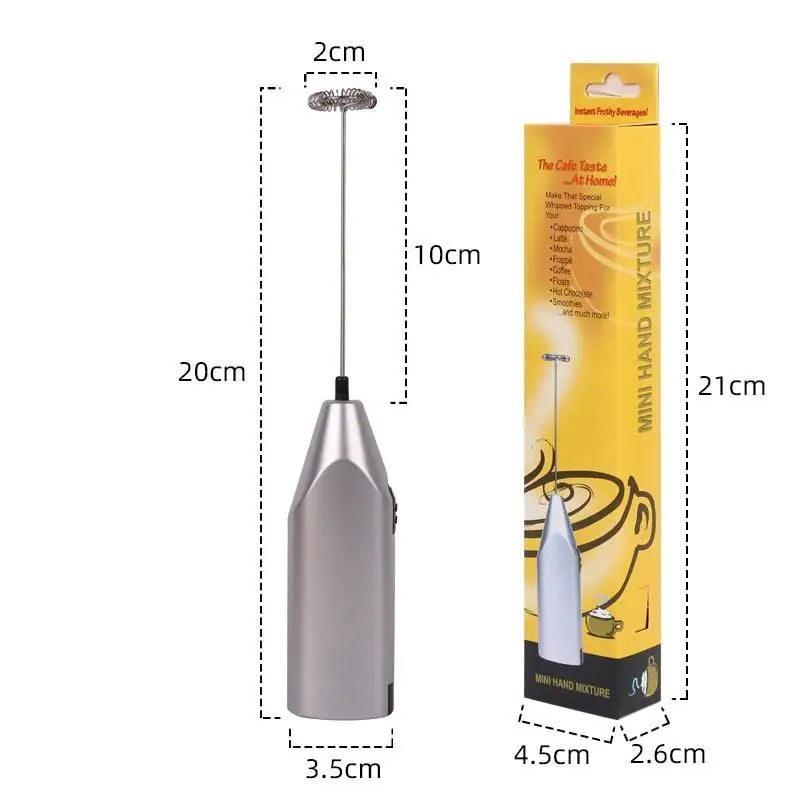 Mini Electric Milk Frother & Whisk Beater