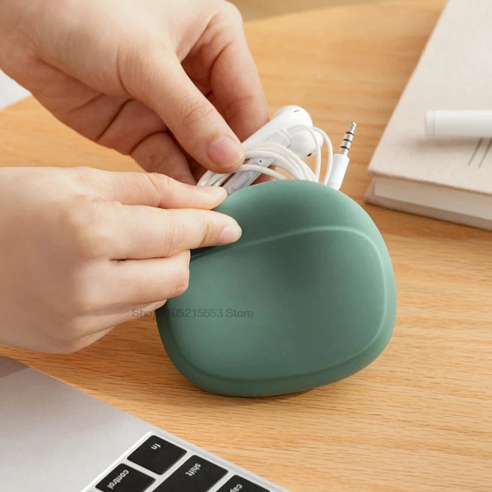 Silicone Earphone Storage Bag