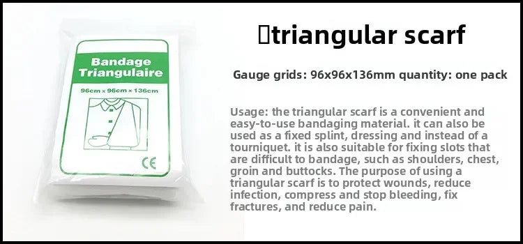 13-Piece Portable First Aid Kit - Outdoor, Home & Travel
