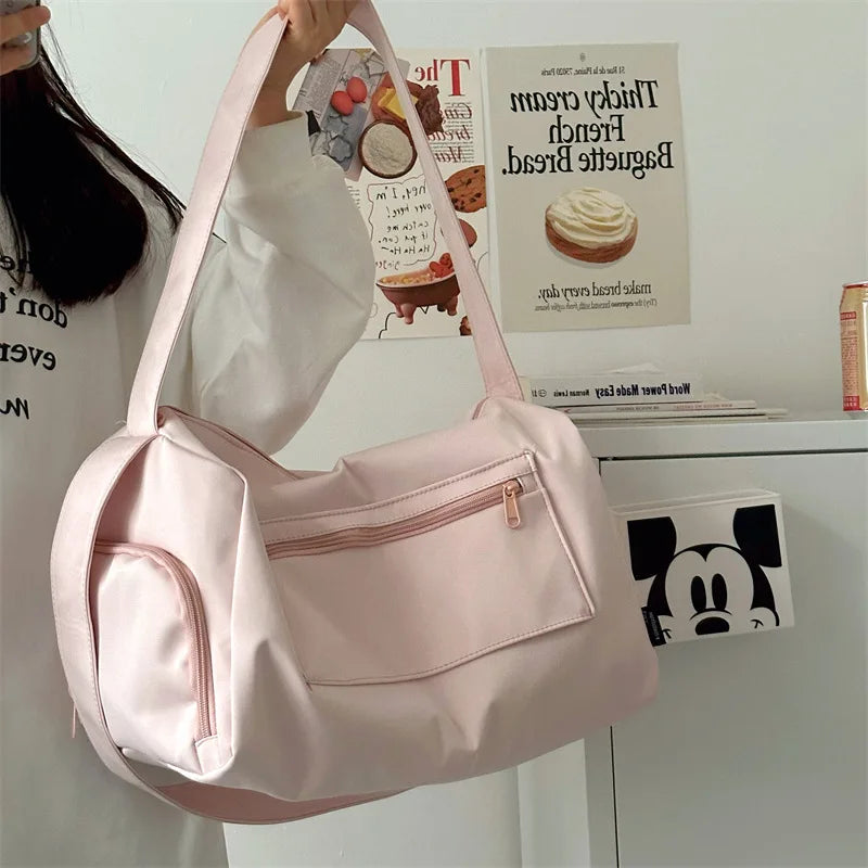 Canvas Shoulder Tote Bag