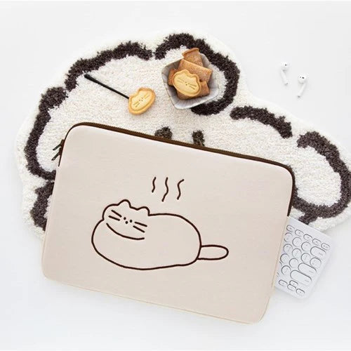 Cute Laptop Sleeve For, MacBook Air Pro 13.3, 13.6, 14, 15, 16, Xiaomi, Huawei, Dell, Asus, HP, Lenovo - 15.6 Inch
