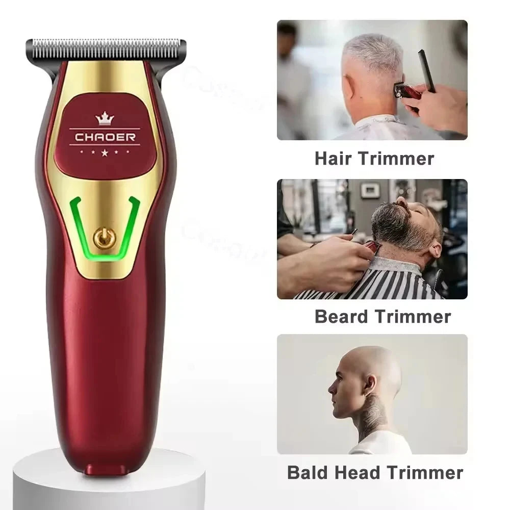 Mini Portable Rechargeable Electric Hair Clipper – Cordless Trimmer