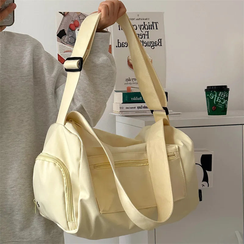 Canvas Shoulder Tote Bag