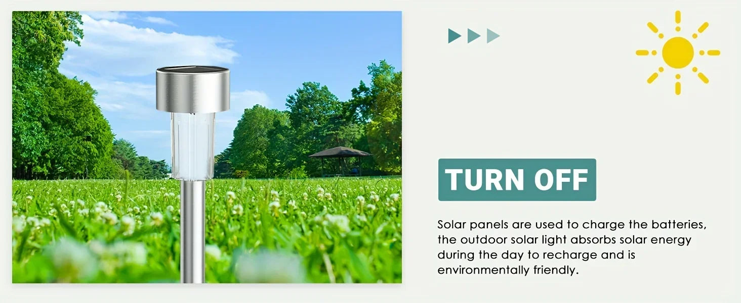 Waterproof Solar Outdoor Lights